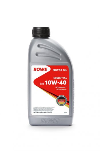 899 р. Масло моторное ESSENTIAL SLCFA3B4 10W40 псинт.1л ROWE ROWE 20259-177-2а  с доставкой в г. Майкоп. Увеличить фотографию 3