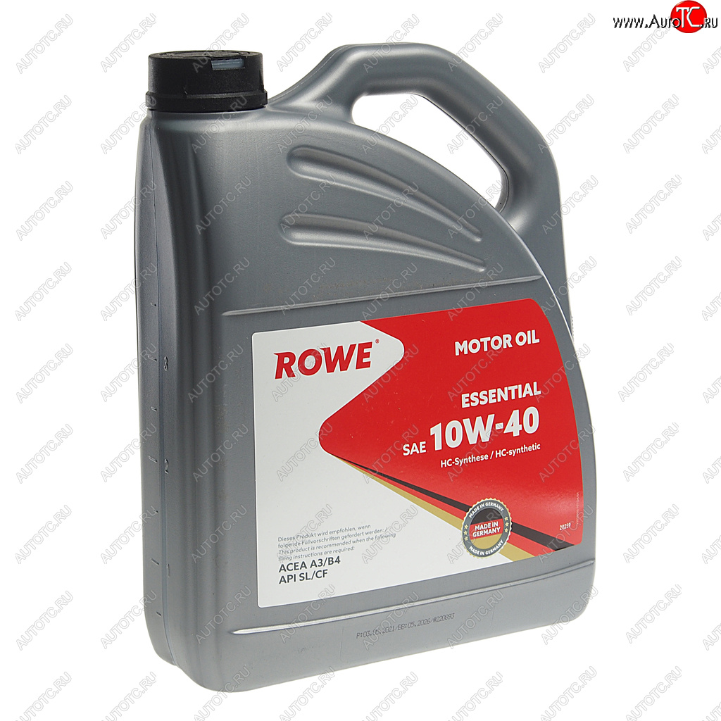 3 299 р. Масло моторное ESSENTIAL SLCFA3B4 10W40 псинт.4л ROWE ROWE 20259-453-2а  с доставкой в г. Майкоп