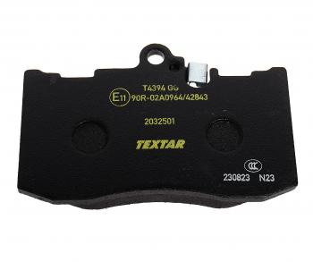 5 449 р. Колодки тормозные передние (4шт.) TEXTAR Lexus GS300 S160 дорестайлинг (1997-2001)  с доставкой в г. Майкоп. Увеличить фотографию 4