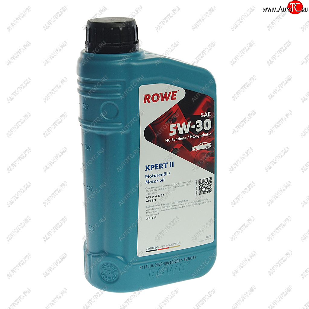 999 р. Масло моторное HIGHTEC EXPERT II 5W30 синт.1л ROWE ROWE 20328-0010-99  с доставкой в г. Майкоп