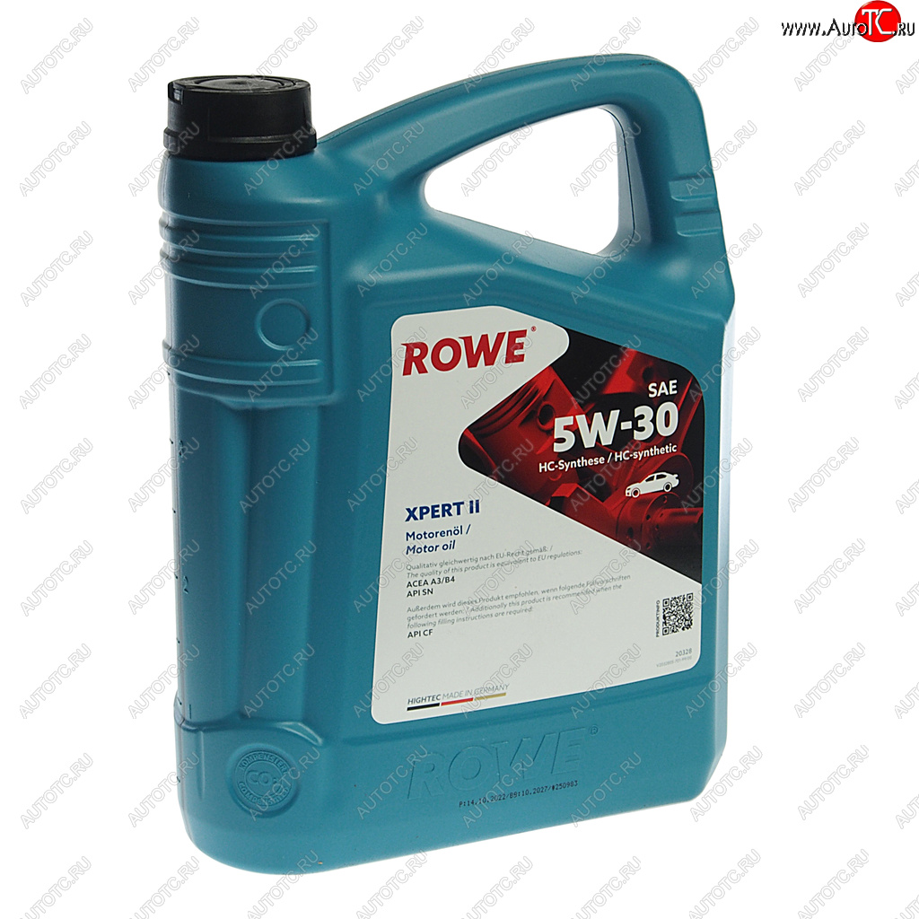 3 779 р. Масло моторное HIGHTEC EXPERT II 5W30 синт.4л ROWE ROWE 20328-0040-99 ROWE 20328-0040-99  с доставкой в г. Майкоп