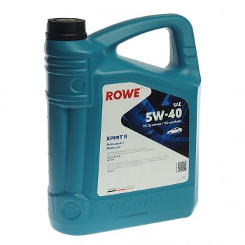 4 549 р. Масло моторное HIGHTEC EXPERT II 5W40 синт.4л ROWE ROWE 20329-0040-99  с доставкой в г. Майкоп. Увеличить фотографию 1