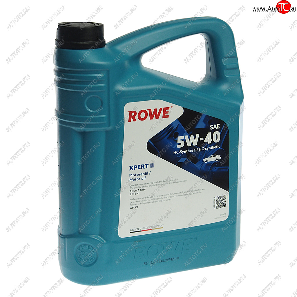 4 549 р. Масло моторное HIGHTEC EXPERT II 5W40 синт.4л ROWE ROWE 20329-0040-99  с доставкой в г. Майкоп