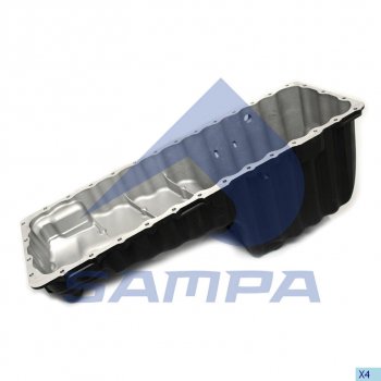 65 999 р. Поддон масляный КАМАЗ-5490 MERCEDES картера двигателя SAMPA SAMPA 203.464  с доставкой в г. Майкоп. Увеличить фотографию 1