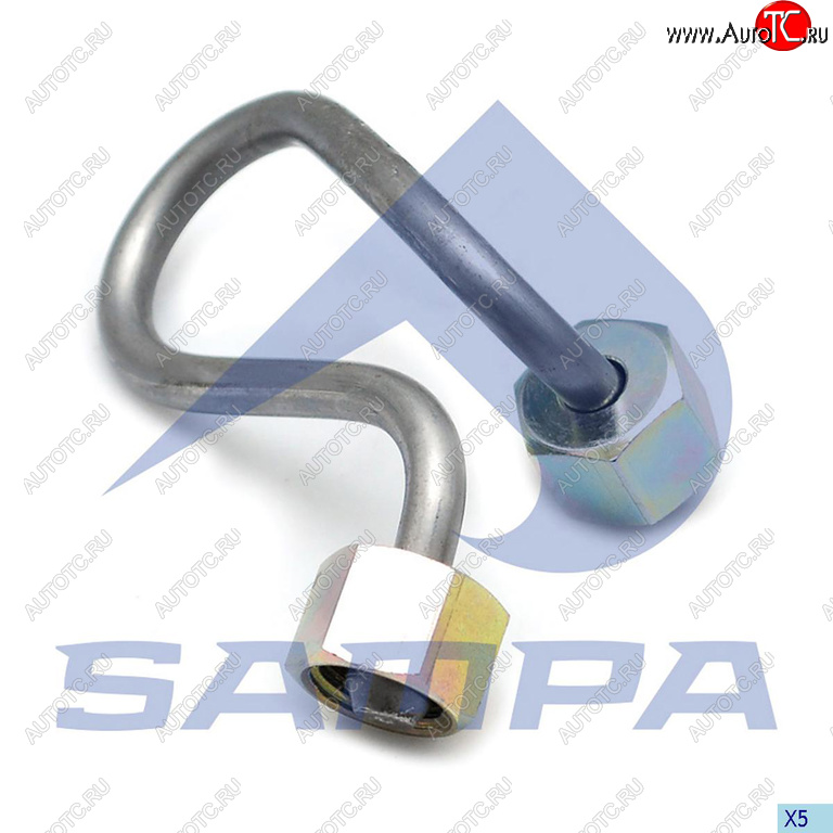 379 р. Трубка топливная MERCEDES дв.OM906,926 высокого давления SAMPA SAMPA 203.467  с доставкой в г. Майкоп