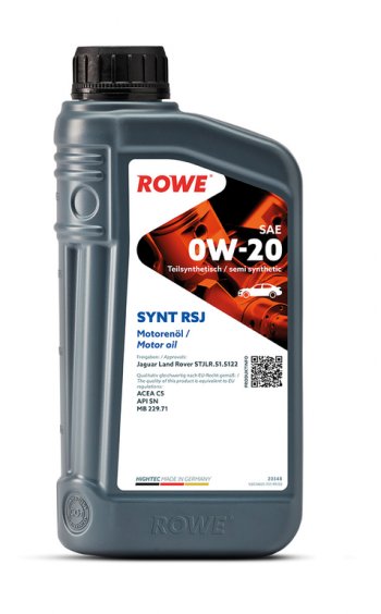 1 569 р. Масло моторное HIGHTEC SYNT RSJ C5 0W20 псинт.1л ROWE ROWE 20348-0010-99  с доставкой в г. Майкоп. Увеличить фотографию 1