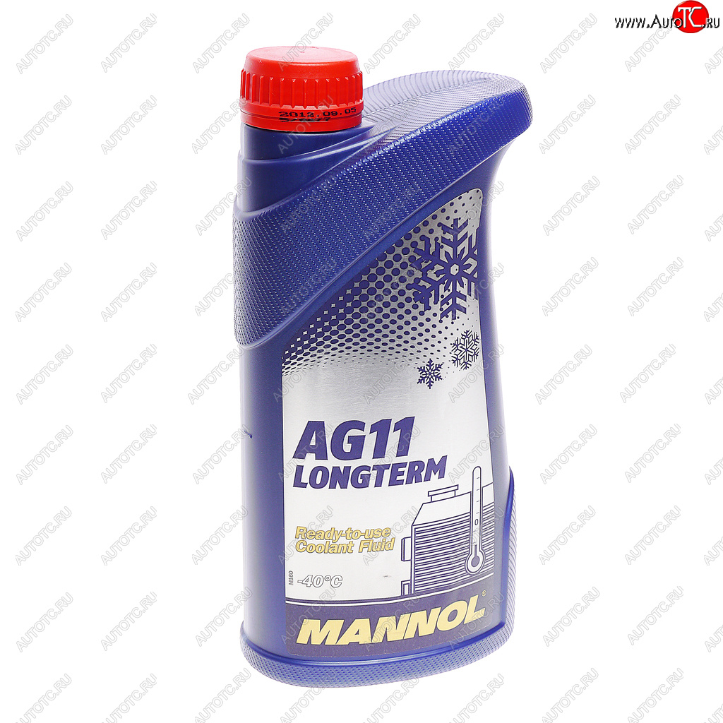 389 р. Антифриз синий -40C 1л AG11 Longterm IAT 4011 MANNOL MANNOL 2036  с доставкой в г. Майкоп