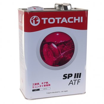 4 089 р. Масло трансмиссионное ATF SP III синт.4л (красный) TOTACHI TOTACHI 20404  с доставкой в г. Майкоп. Увеличить фотографию 1