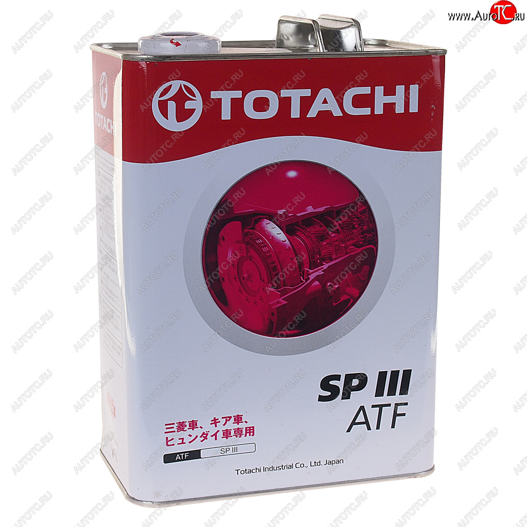 4 089 р. Масло трансмиссионное ATF SP III синт.4л (красный) TOTACHI TOTACHI 20404  с доставкой в г. Майкоп