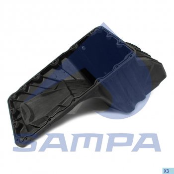12 249 р. Поддон масляный MERCEDES дв.OM904LA картера двигателя SAMPA SAMPA 204.194  с доставкой в г. Майкоп. Увеличить фотографию 1