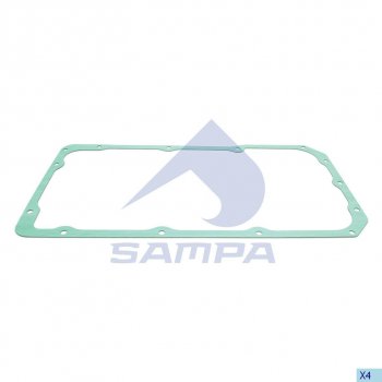 1 199 р. Прокладка MERCEDES дв.OM501 картера масляного SAMPA SAMPA 204.373  с доставкой в г. Майкоп. Увеличить фотографию 1