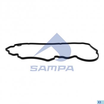419 р. Прокладка MERCEDES дв.OM501A,LA крышки двигателя передней SAMPA SAMPA 207.208  с доставкой в г. Майкоп. Увеличить фотографию 1