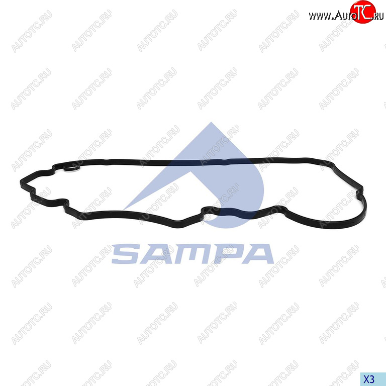 419 р. Прокладка MERCEDES дв.OM501A,LA крышки двигателя передней SAMPA SAMPA 207.208  с доставкой в г. Майкоп