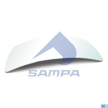 719 р. Элемент зеркальный КАМАЗ-5490 MERCEDES Axor зеркала бордюрного SAMPA SAMPA 207.373  с доставкой в г. Майкоп. Увеличить фотографию 4