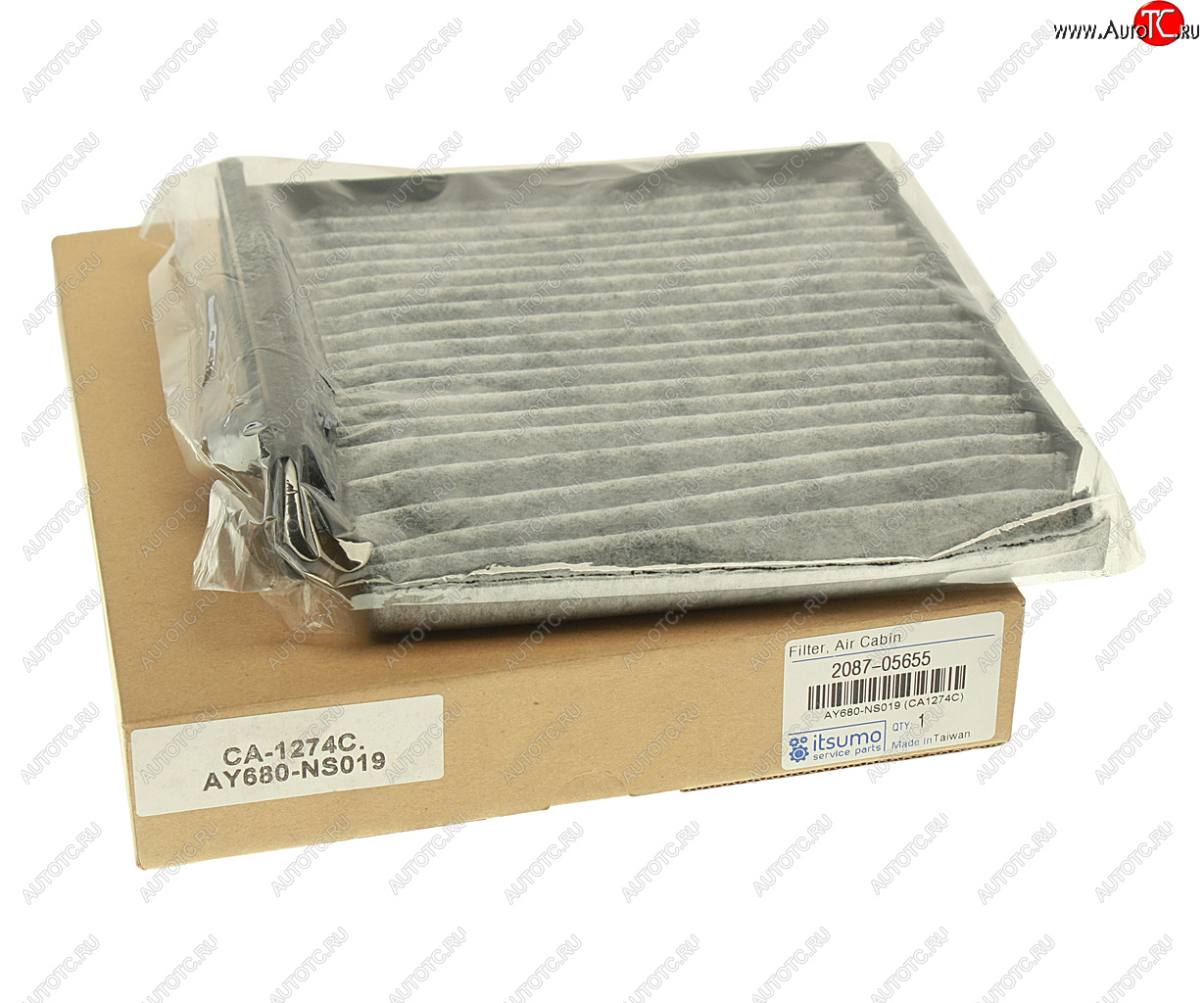 359 р. Фильтр воздушный салона TOYOTA Corolla,Rav 4 (06-) LEXUS GS (05-) угольный ITSUMO ITSUMO 2087-05655  с доставкой в г. Майкоп