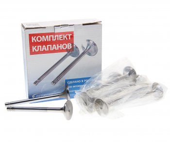 2 499 р. Клапан впусквыпуск ВАЗ-2101-2107 комплект 8шт. AVTOSTANDART AVTOSTANDART 21010-1007010-99  с доставкой в г. Майкоп. Увеличить фотографию 1