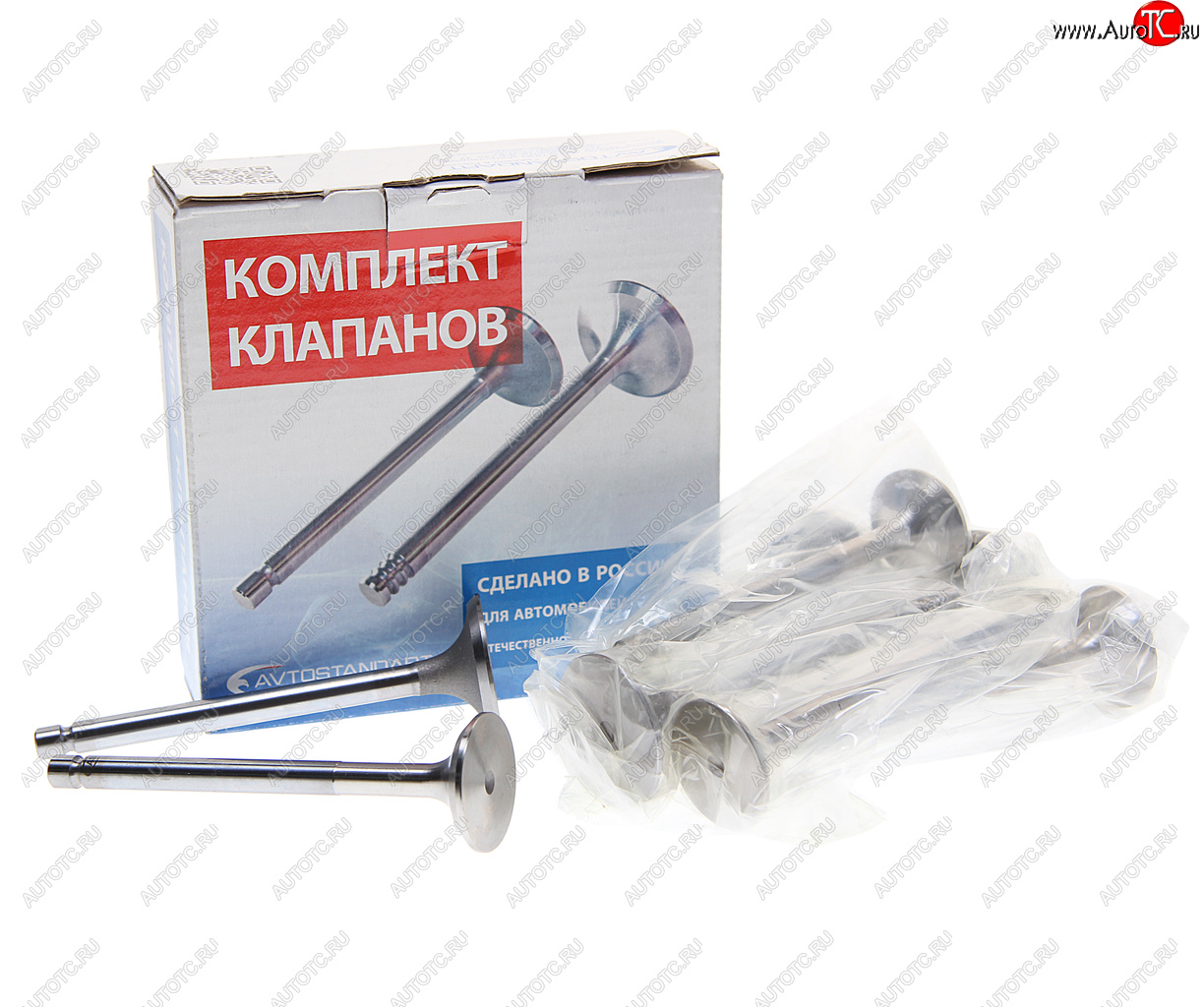 2 499 р. Клапан впусквыпуск ВАЗ-2101-2107 комплект 8шт. AVTOSTANDART AVTOSTANDART 21010-1007010-99  с доставкой в г. Майкоп
