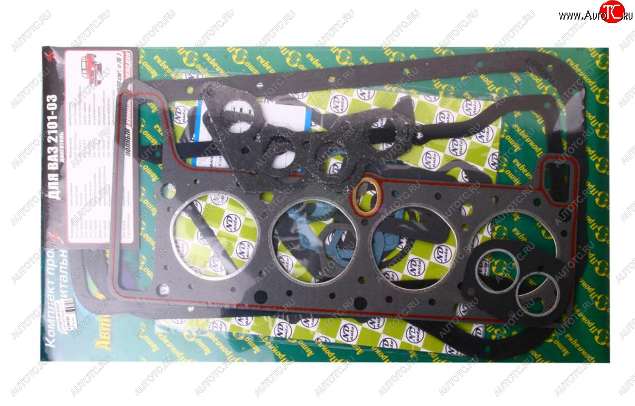 499 р. Прокладка двигателя ВАЗ-2101 комплект d=76.0 AUTOGASKET AUTOGASKET 2101-100-170 вс  с доставкой в г. Майкоп