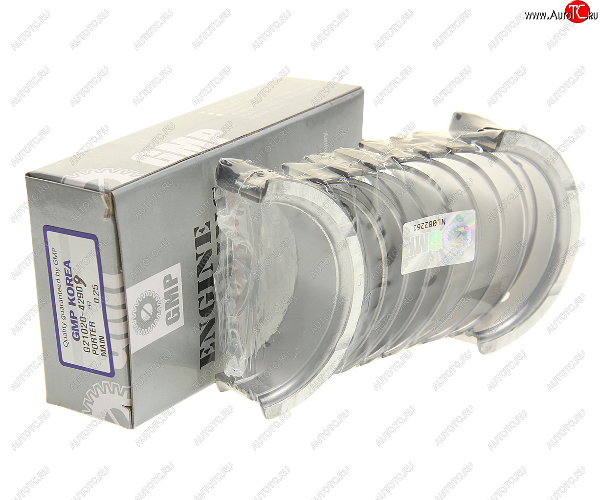 349 р. Вкладыши HYUNDAI Porter дв.D4BF коренные d+0.75 комплект (10шт.) GMP GMP 21020-42909  с доставкой в г. Майкоп
