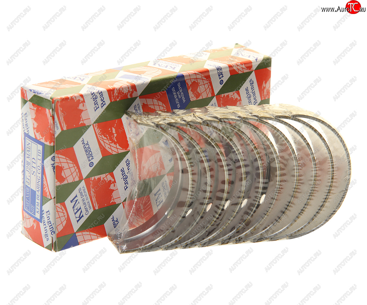 2 399 р. Вкладыши KIA Bongo 3 (06-) (2.72.93.0) коренные STD комплект (10шт.) KFM KFM 21020-4x030  с доставкой в г. Майкоп