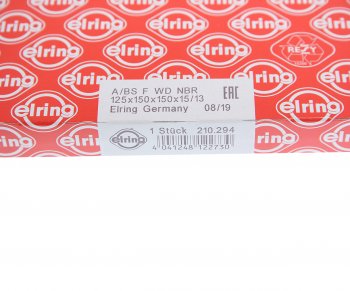 1 089 р. Сальник MERCEDES ступицы (125x150x15/13) ELRING ELRING 210.294 ELRING 210.294  с доставкой в г. Майкоп. Увеличить фотографию 4