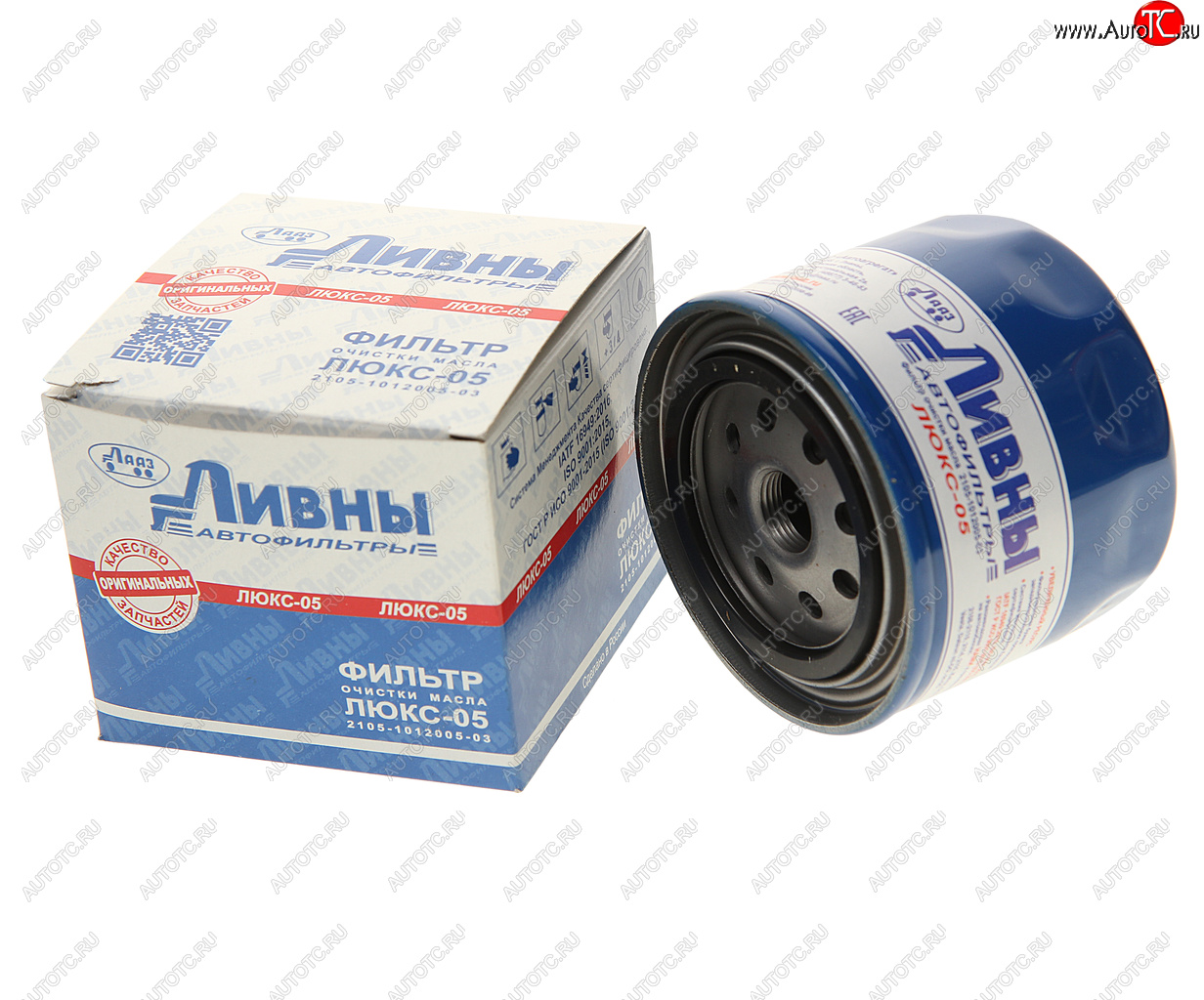 389 р. Фильтр масляный ВАЗ-2101-2107,2121-21213,УАЗ (инд.упаковка) ЛЮКС Ливны ЛИВНЫ 2105-1012005-03  с доставкой в г. Майкоп