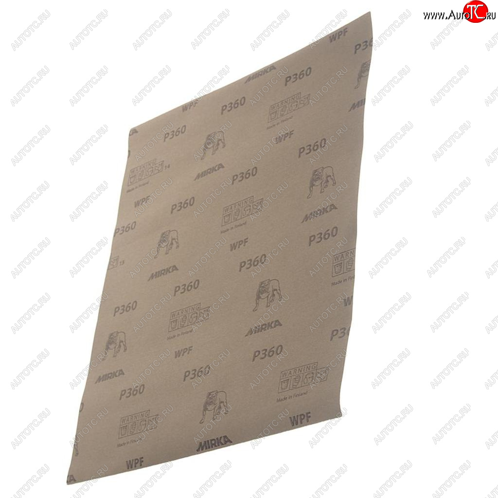 67 р. Бумага наждачная водостойкая P-360 (230х280) MIRKA MIRKA 21101050360 MIRKA 21101050360  с доставкой в г. Майкоп