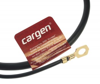 849 р. Провод АКБ - ВАЗ-2110 литая клемма CARGEN CARGEN 2110-3724080-90  с доставкой в г. Майкоп. Увеличить фотографию 3