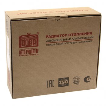 2 099 р. Радиатор отопителя ГАЗ-3221,2217,2705 салона (короткий) алюминиевый ПОАР ПОАР 2112.078  с доставкой в г. Майкоп. Увеличить фотографию 4