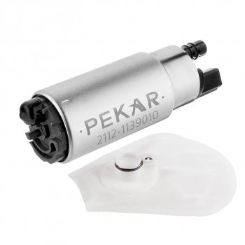 1 379 р. Насос топливный ВАЗ электрический (с фильтром-сеткой) PEKAR PEKAR 2112-1139014  с доставкой в г. Майкоп. Увеличить фотографию 4