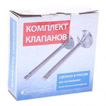 6 299 р. Клапан впусквыпуск ЛАДА Vesta,X-Ray (дв.1.8 16 кл.) комплект (16шт.) AVTOSTANDART AVTOSTANDART 21177-1007010-99  с доставкой в г. Майкоп. Увеличить фотографию 2