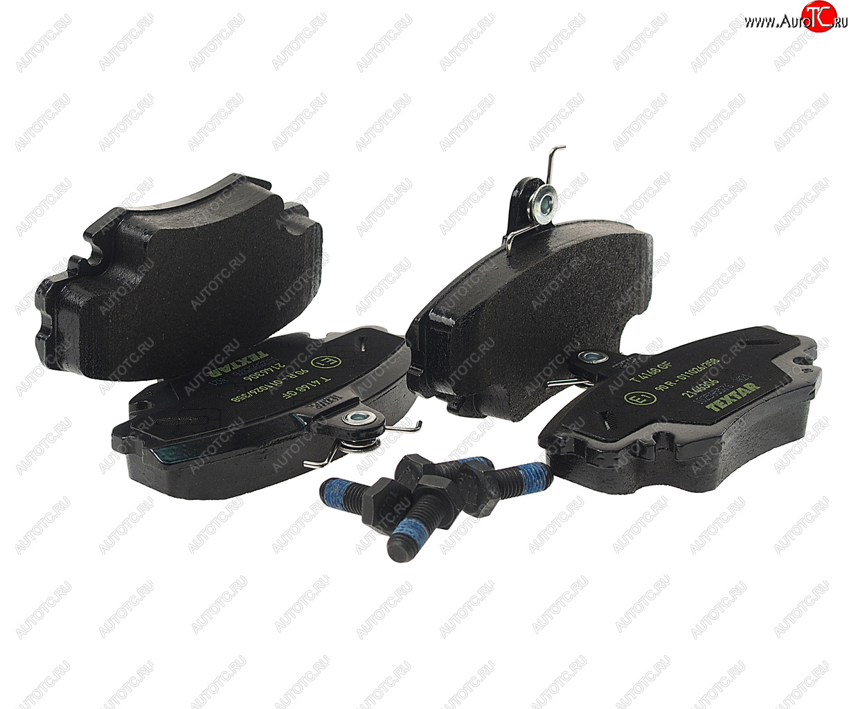 2 279 р. Колодки тормозные передние (4шт.) TEXTAR Renault Clio B57 дорестайлинг, хэтчбэк 5 дв. (1990-1994)  с доставкой в г. Майкоп