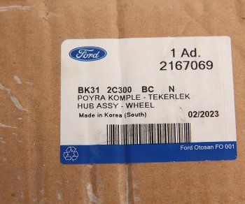 14 549 р. Ступица FORD Transit (13-) передняя OE FORD 2167069  с доставкой в г. Майкоп. Увеличить фотографию 5