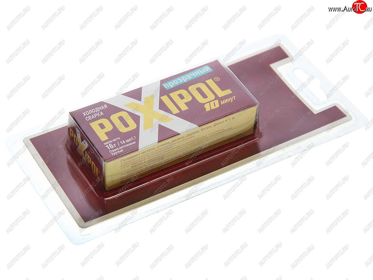 359 р. Клей эпоксидный двухкомпонентный прозрачная 14мл блистер POXIPOL POXIPOL 2200  с доставкой в г. Майкоп