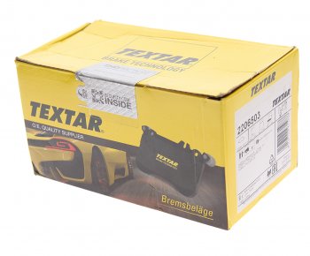 4 949 р. Колодки тормозные передние (4шт.) TEXTAR Nissan X-trail 3 T32 дорестайлинг (2013-2018)  с доставкой в г. Майкоп. Увеличить фотографию 3