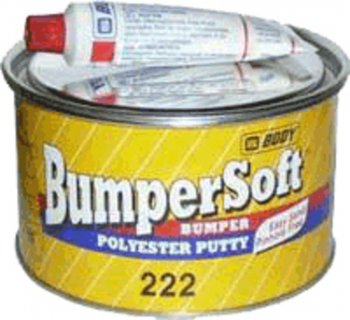 1 269 р. Шпатлевка по пластику BUMPERSOFT 222 черная 1кг BODY BODY 2220200001  с доставкой в г. Майкоп. Увеличить фотографию 1
