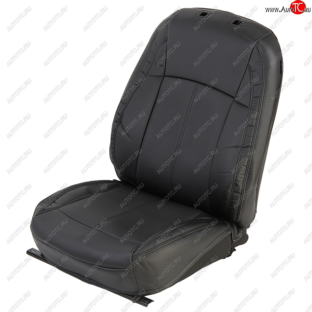 6 999 р. Авточехлы HYUNDAI Solaris KIA Rio седан (17-) экокожа черные CARFASHION CARFASHION 222118060606  с доставкой в г. Майкоп
