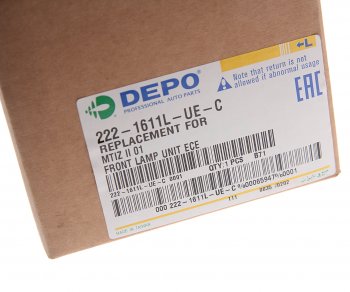 679 р. Повторитель поворота CHEVROLET Spark (98-) левый DEPO DEPO 222-1611l-ue-c  с доставкой в г. Майкоп. Увеличить фотографию 4