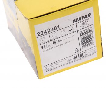 5 549 р. Колодки тормозные задние (4шт.) TEXTAR Mercedes-Benz GLC class X253 (2015-2025)  с доставкой в г. Майкоп. Увеличить фотографию 4