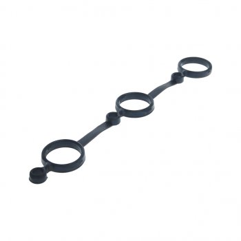 178 р. Прокладка HYUNDAI Terracan (01-) KIA Sorento (02-) (3.5) колодца свечного (на 3 свечи) DYG DYG 22443-39810  с доставкой в г. Майкоп. Увеличить фотографию 1