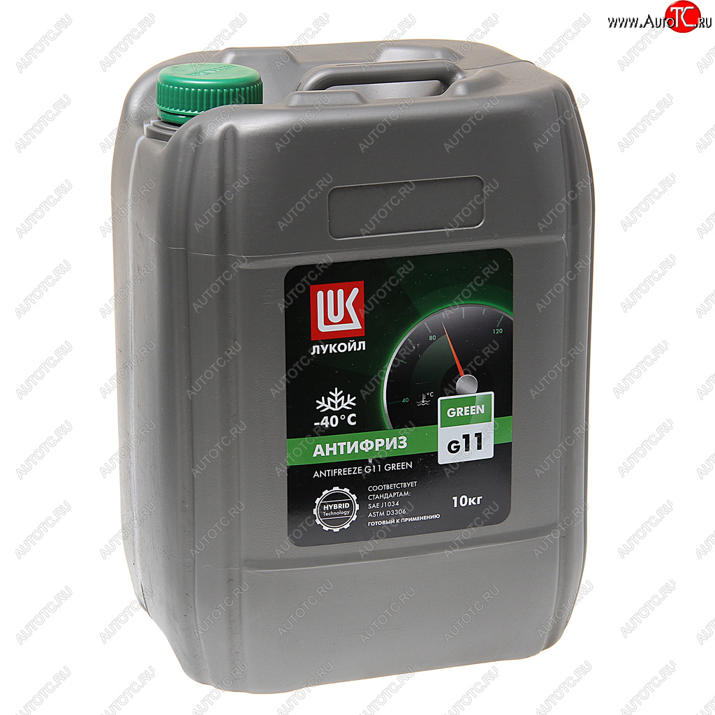 2 299 р. Антифриз зеленый -40C 10кг G11 Green ЛУКОЙЛ LUKOIL 227384  с доставкой в г. Майкоп