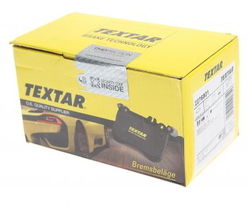 5 749 р. Колодки тормозные передние (4шт.) TEXTAR Toyota Camry XV10 универсал (1991-1996)  с доставкой в г. Майкоп. Увеличить фотографию 3