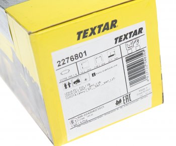 5 749 р. Колодки тормозные передние (4шт.) TEXTAR Toyota Camry XV10 универсал (1991-1996)  с доставкой в г. Майкоп. Увеличить фотографию 4
