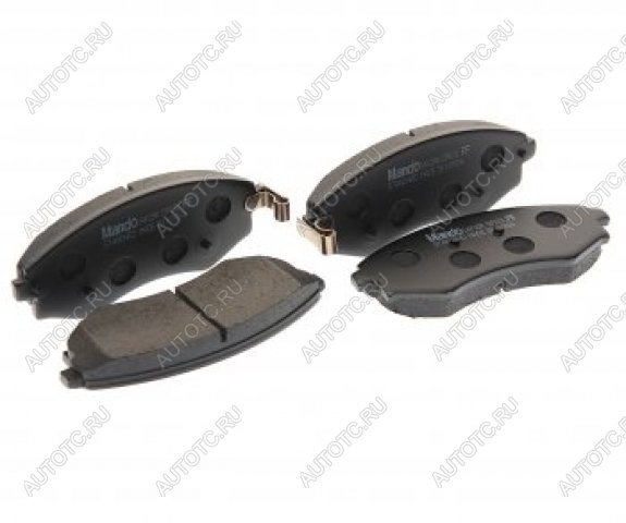 4 499 р. Колодки тормозные передние (4шт.) TEXTAR Hyundai Sonata EF рестайлинг ТагАЗ (2001-2013)  с доставкой в г. Майкоп