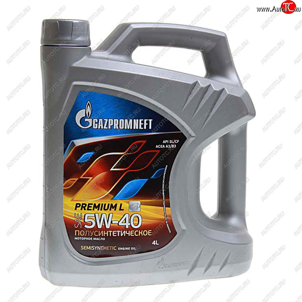 1 749 р. Масло моторное Premium L SLCF 5W40 псинт.4л GAZPROMNEFT GAZPROMNEFT 2389900122  с доставкой в г. Майкоп