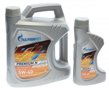 2 399 р. Масло моторное Premium N SNCFA3B4 5W40 синт.4+1л GAZPROMNEFT GAZPROMNEFT 2389900144a  с доставкой в г. Майкоп. Увеличить фотографию 1