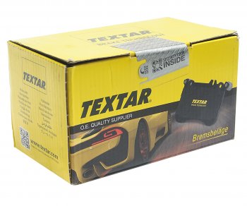 2 899 р. Колодки тормозные задние (4шт.) TEXTAR Skoda Octavia A7 дорестайлинг лифтбэк (2012-2017)  с доставкой в г. Майкоп. Увеличить фотографию 2