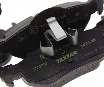 4 289 р. Колодки тормозные BMW 1 (E81,E87),3 (E90,E91) задние (4шт.) TEXTAR TEXTAR 2392701  с доставкой в г. Майкоп. Увеличить фотографию 2