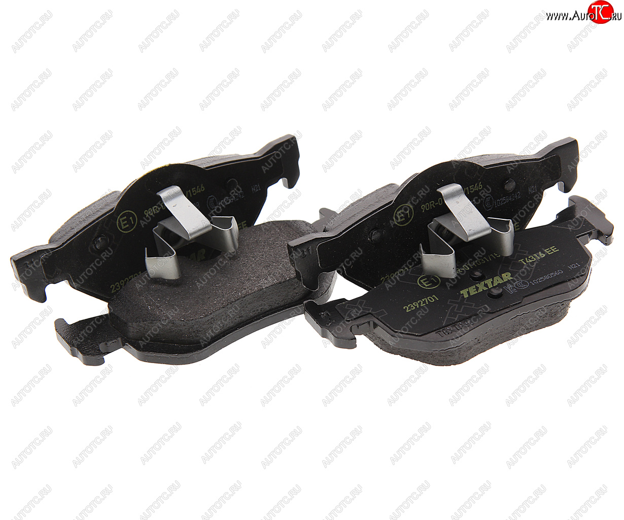 4 289 р. Колодки тормозные BMW 1 (E81,E87),3 (E90,E91) задние (4шт.) TEXTAR TEXTAR 2392701  с доставкой в г. Майкоп