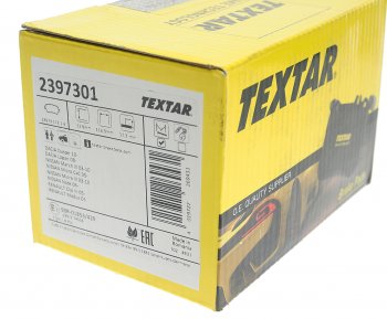 2 879 р. Колодки тормозные передние (4шт.) TEXTAR Renault Clio BH98 дорестайлинг, хэтчбэк 5 дв. (2012-2016)  с доставкой в г. Майкоп. Увеличить фотографию 3